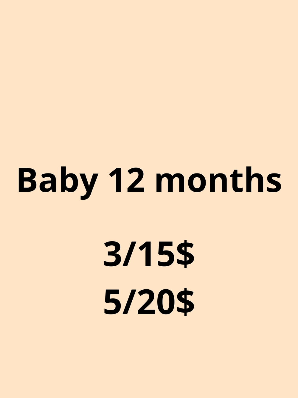 Baby 12 Months